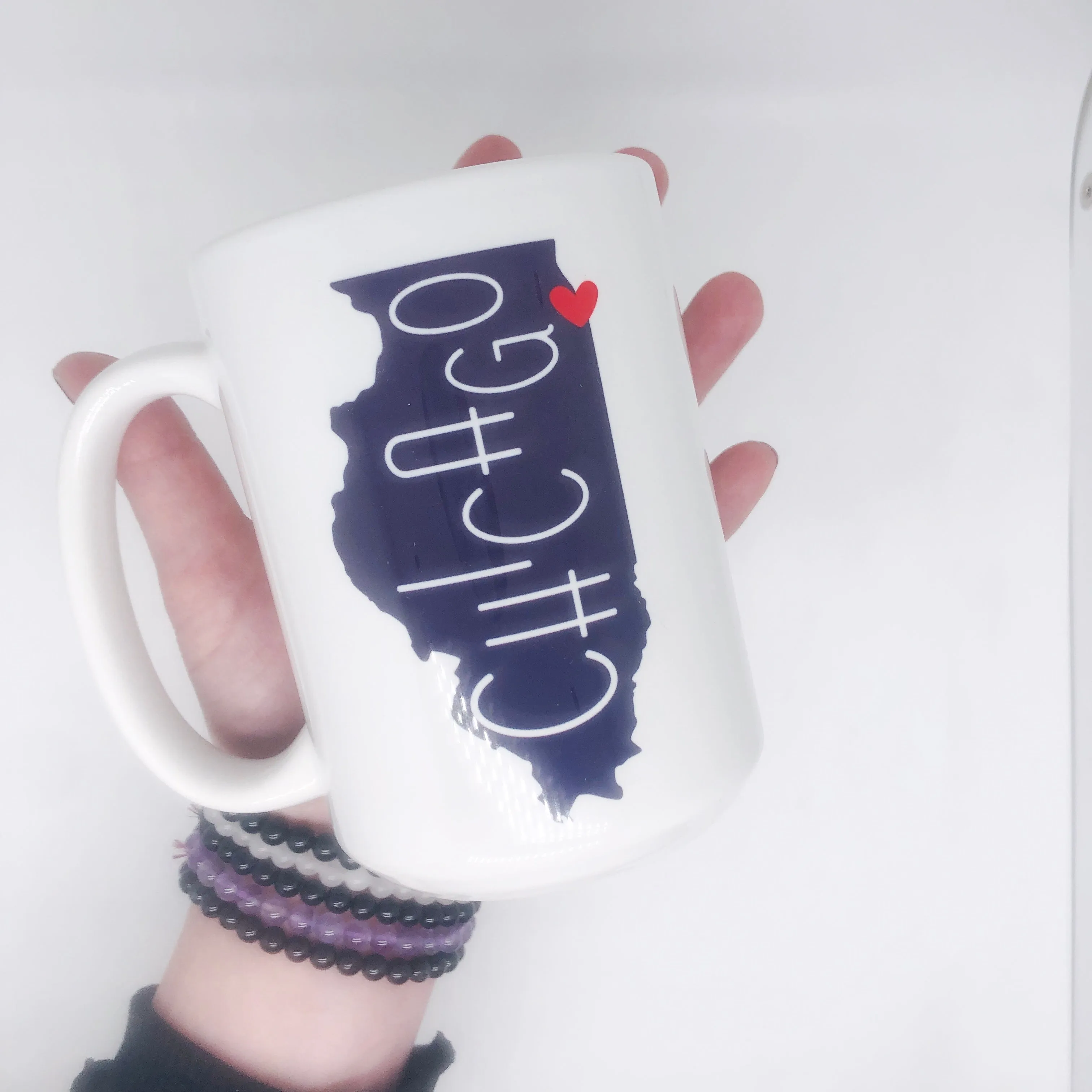 15 oz. Chicago, IL LOVE Mug