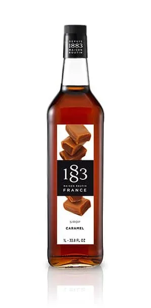 1883 - 1L Glass Bottle  - Caramel Syrup