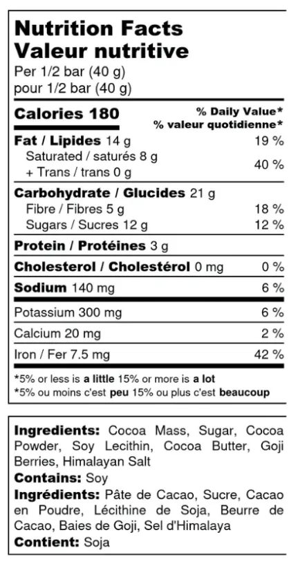 7 Summit Snacks Everest Superfood Bar 80g