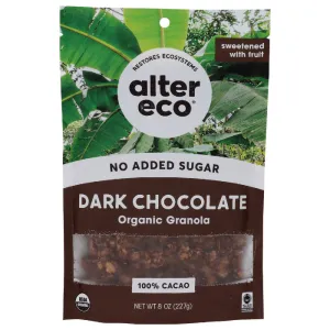 Alter Eco - Granola Dark Chocolate 8 Oz - Pack of 6