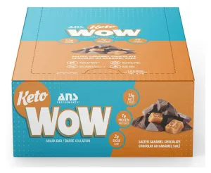 ANS PERFORMANCE KetoWOW Bar Salted Caramel Chocolate (Box 12 x 40 gr)