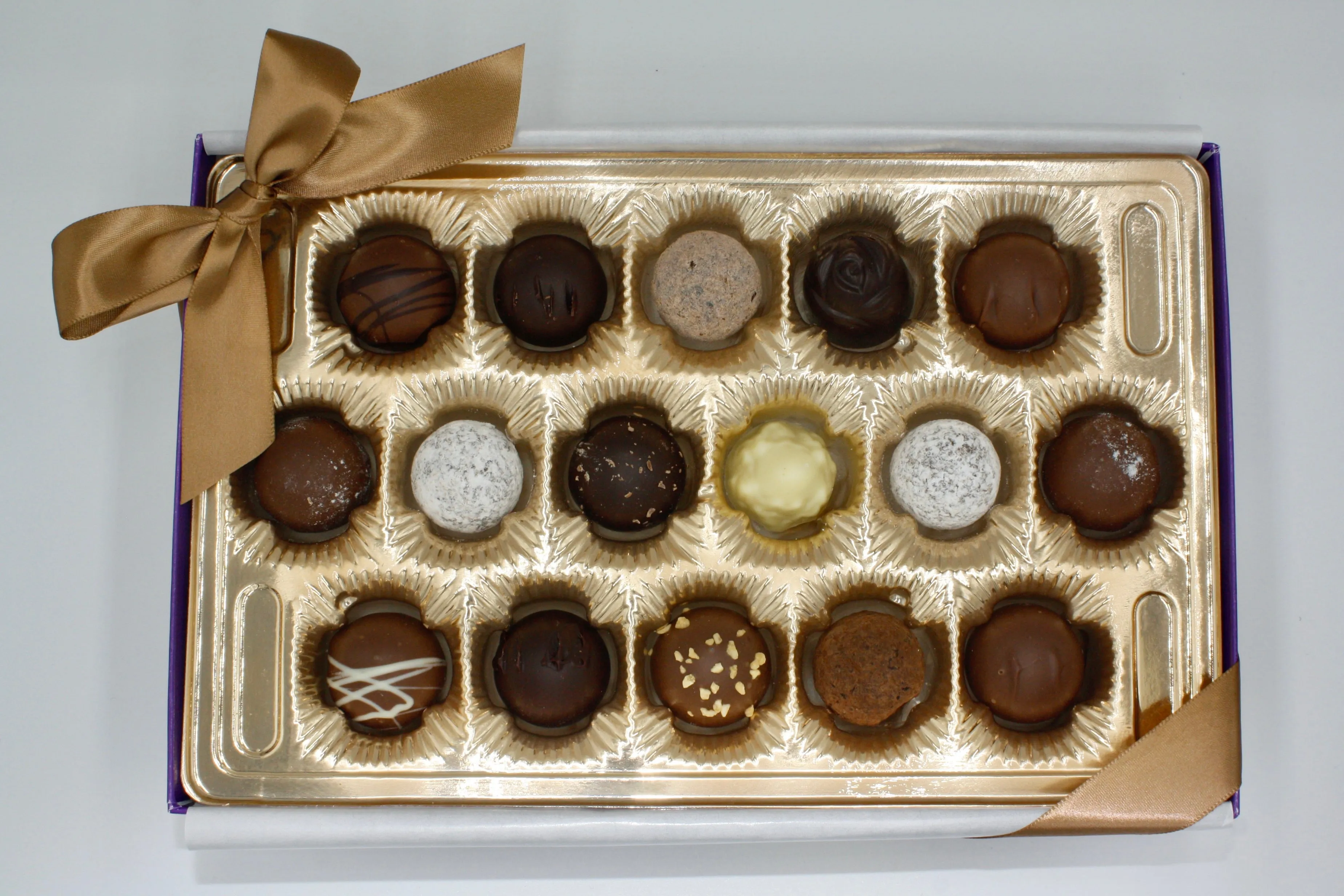 Assorted Truffle Gift Box - 16 Piece