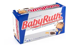 Baby Ruth Chocolate Full Size Candy Bars Bulk Box (1.9 oz, 24 ct.)