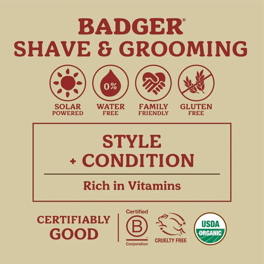 Badger Beard Grooming Kit 2 pieces Kit