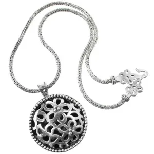 Bali Lacy Daisy Pendant Necklace