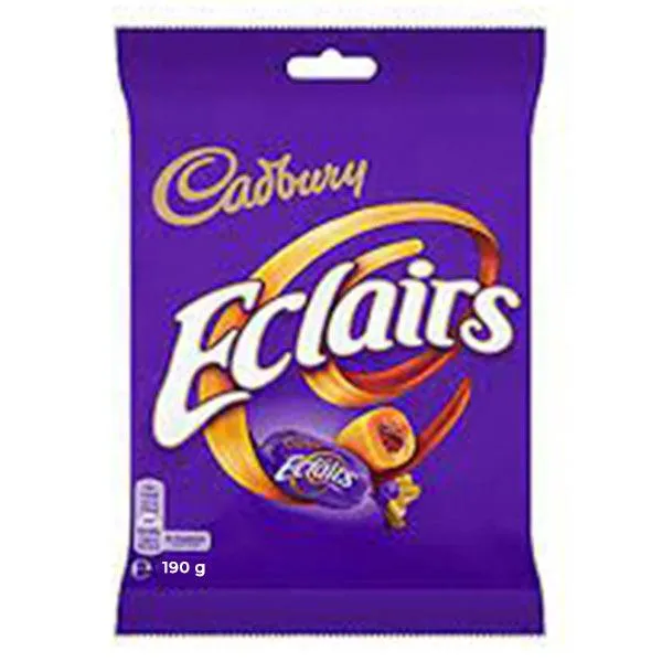 CADBURY ECLAIRS BAG 190GM