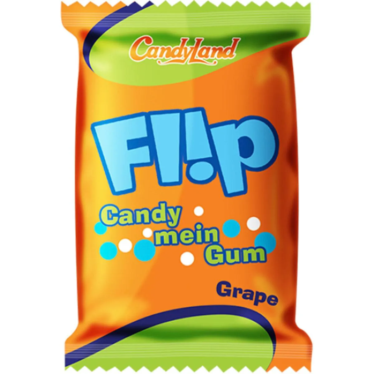 CANDYLAND FLIP CANDY WITH GUM GRAPE