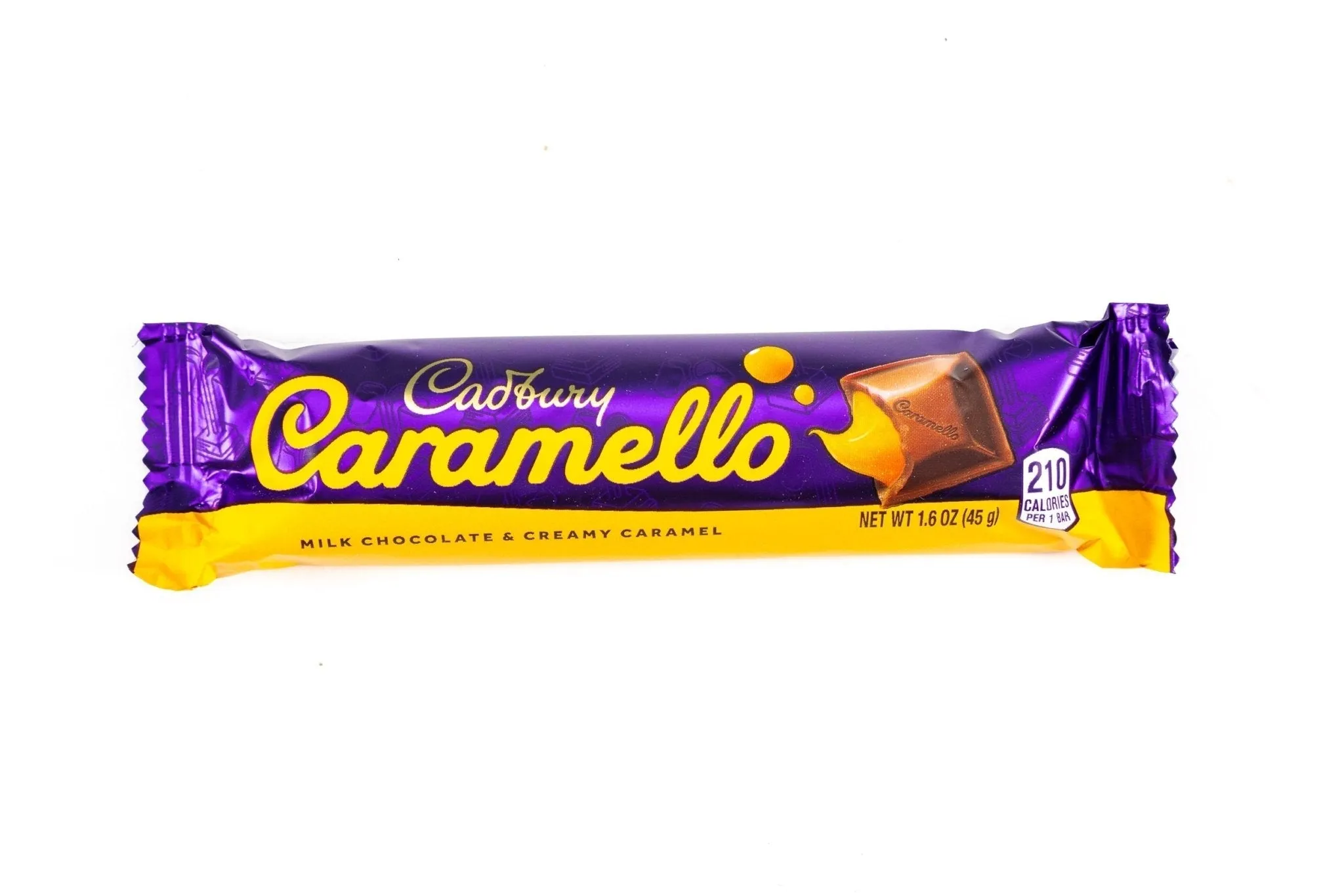 Caramello Milk Chocolate Caramel Full Size Candy Bar Pack (1.6 oz)