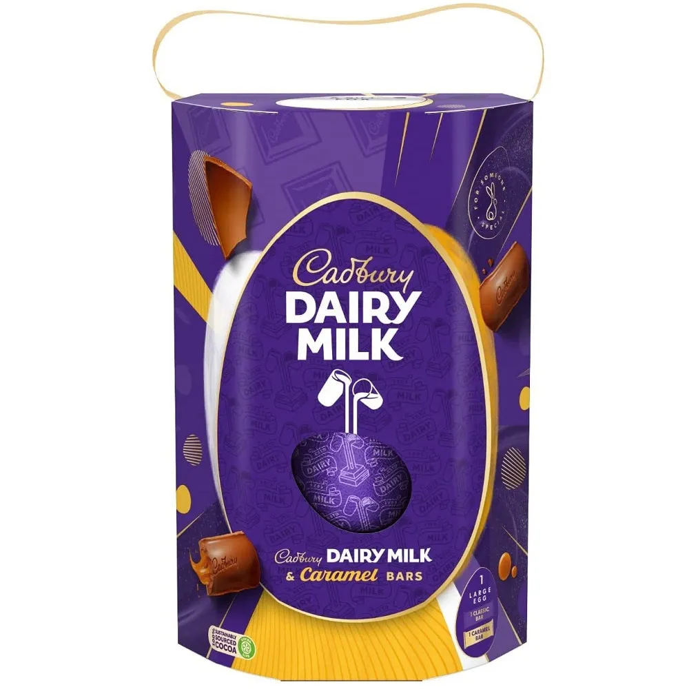 C'bury Dairy Milk Caramel Special Gesture Egg 245g