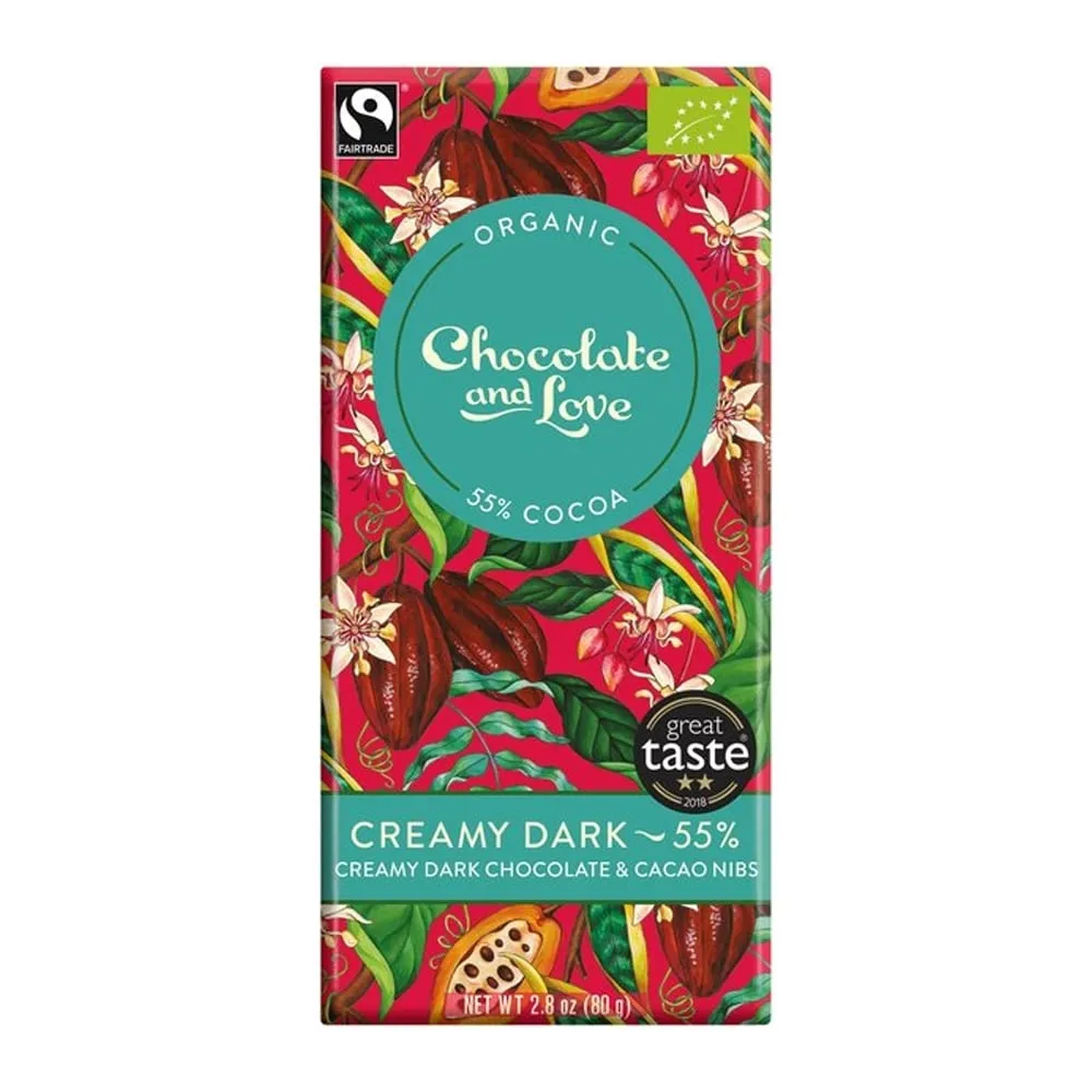 Chocolate & Love Creamy Dark Chocolate