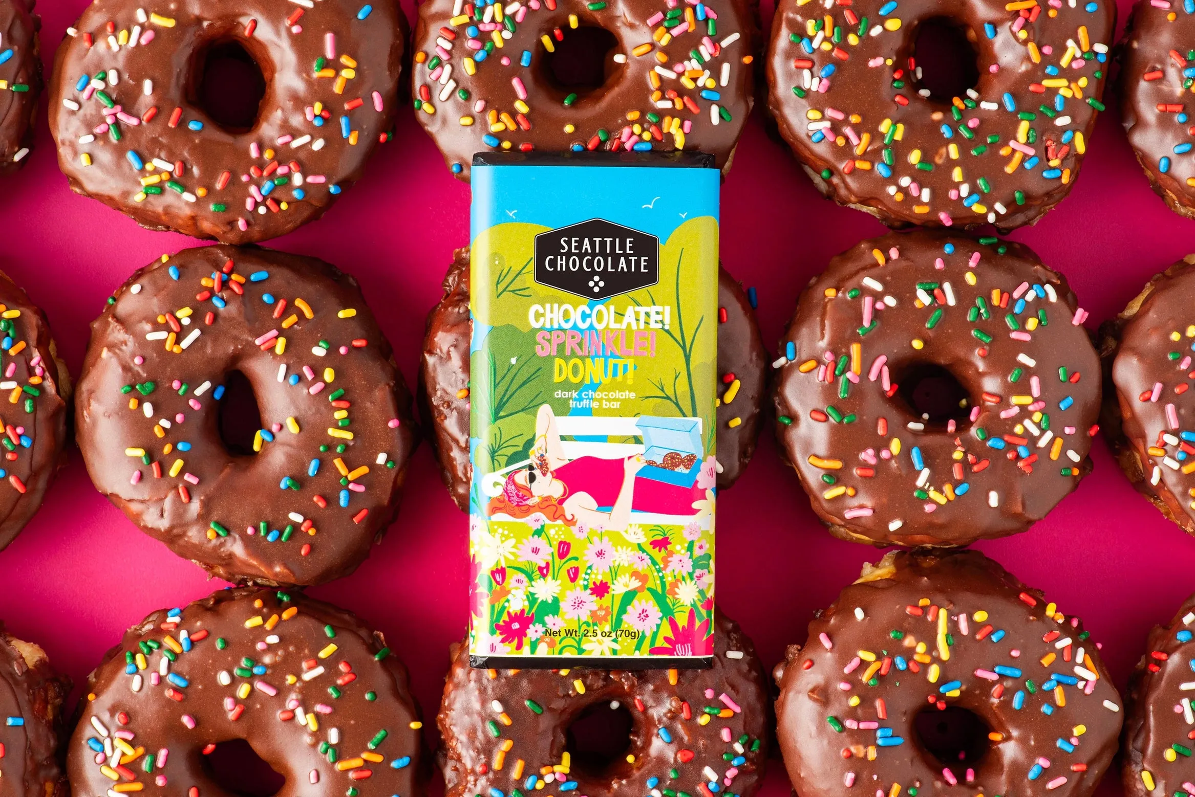 Chocolate! Sprinkle! Donut! Truffle Bar