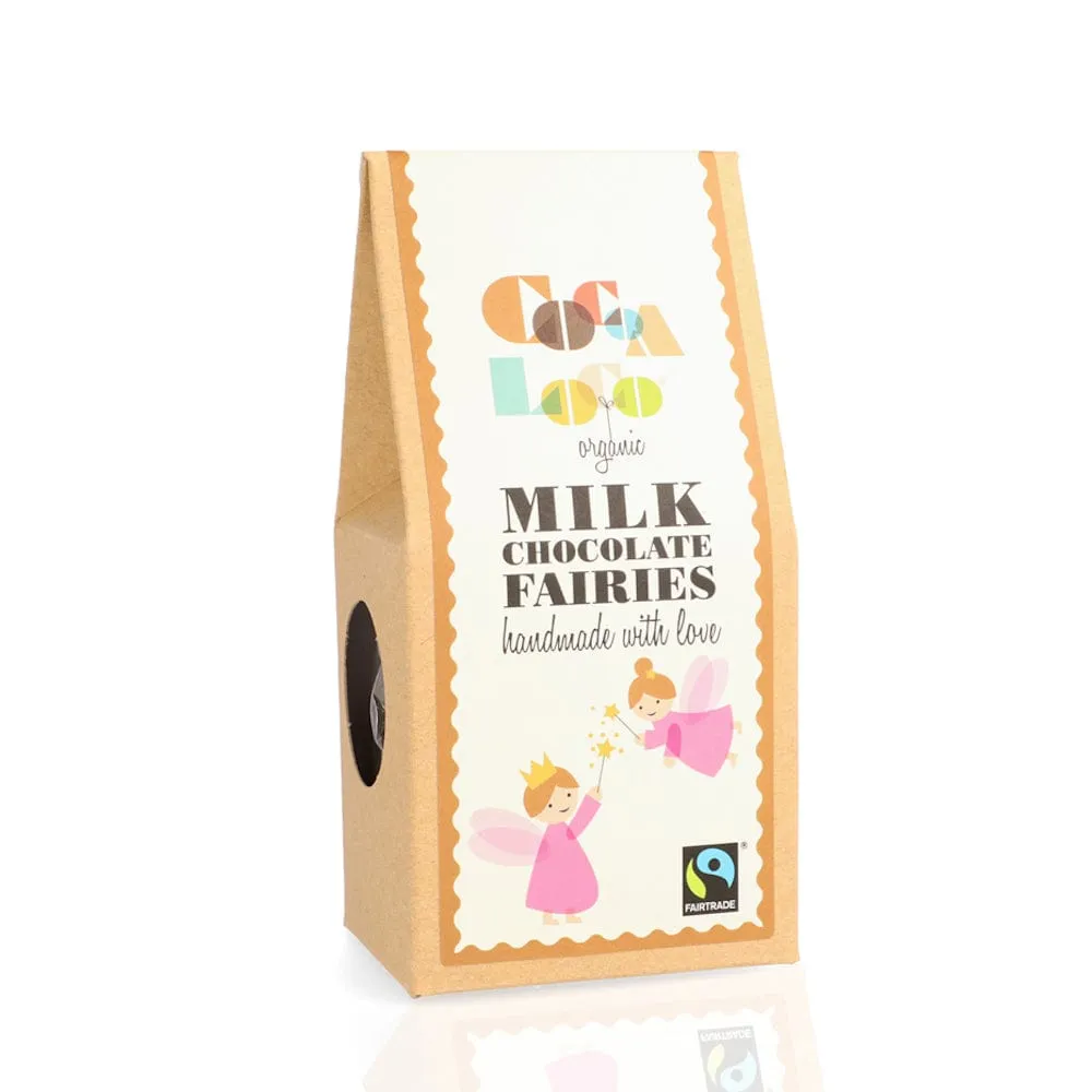 Cocoa Loco Milk Chocolate Fairies 100g