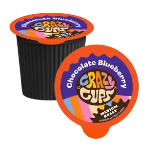 Crazy Cups Chocolate Blueberry Single Serve Coffee 22 Pack