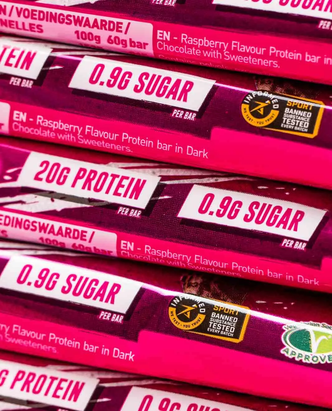 Dark Chocolate Raspberry Protein Bar