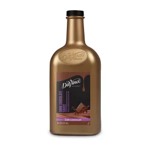 Dark Chocolate Sauce - 6 x 64 fl oz