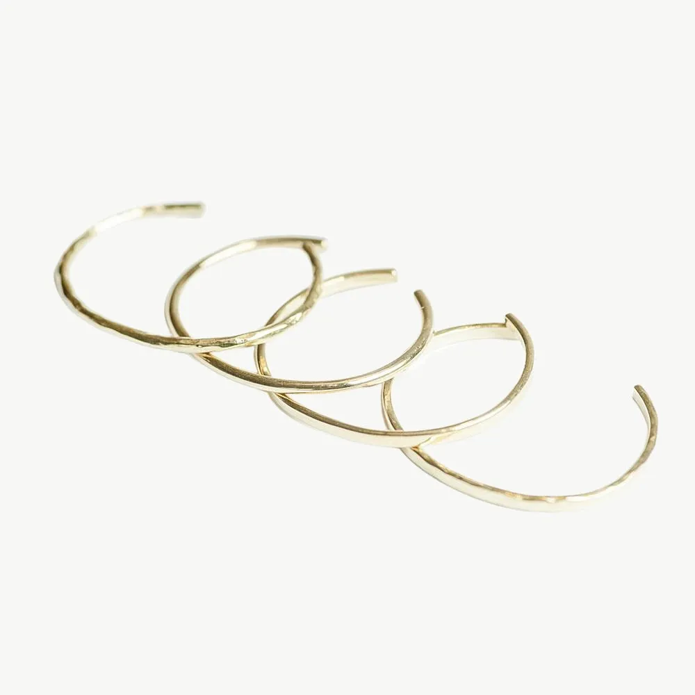 Delicate Bangle Bracelet Set