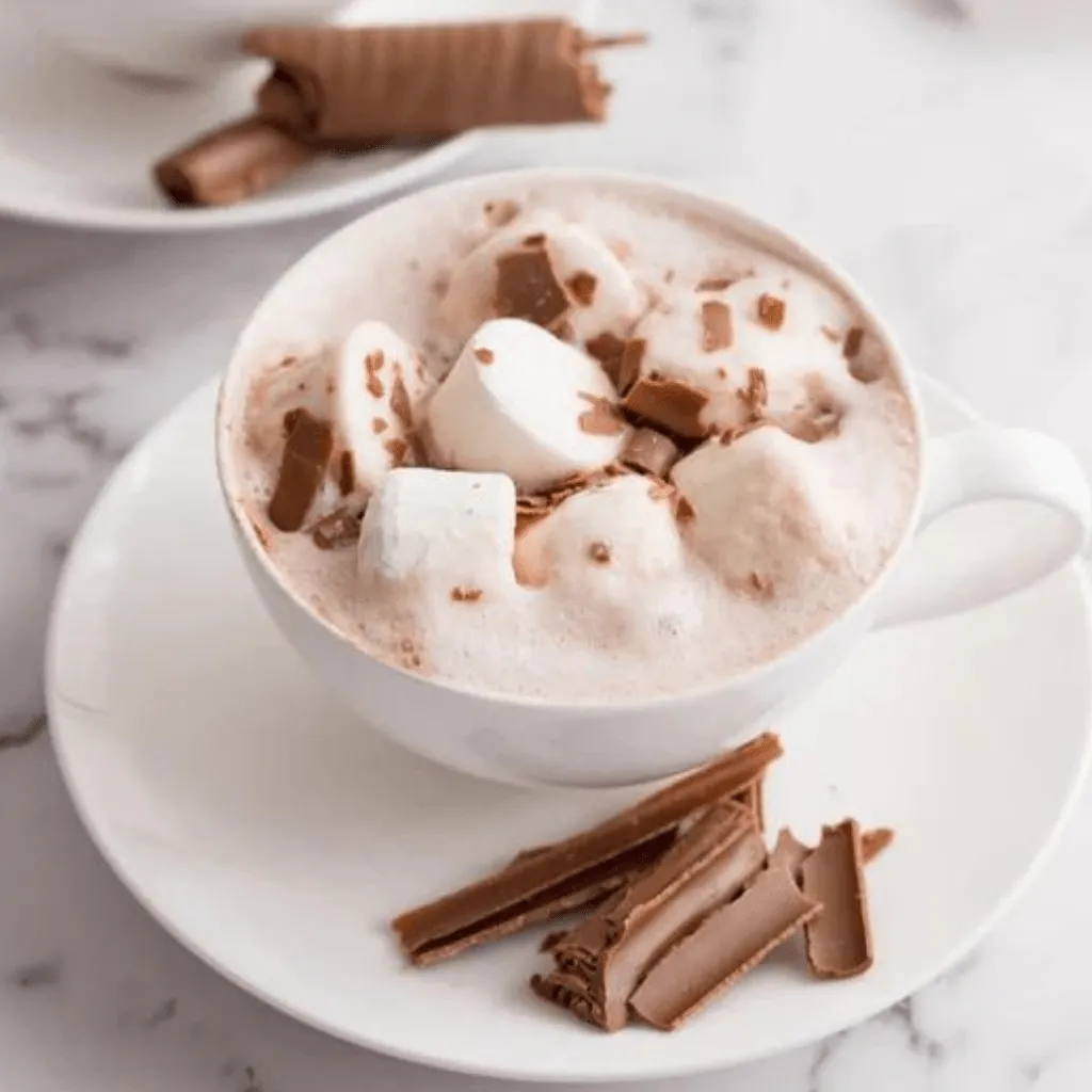 Deluxe lactation hot chocolate