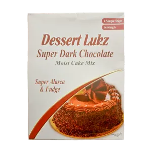 DESSERT LUKZ SUPER DARK CHOCOLATE CAKE MIX 300GM