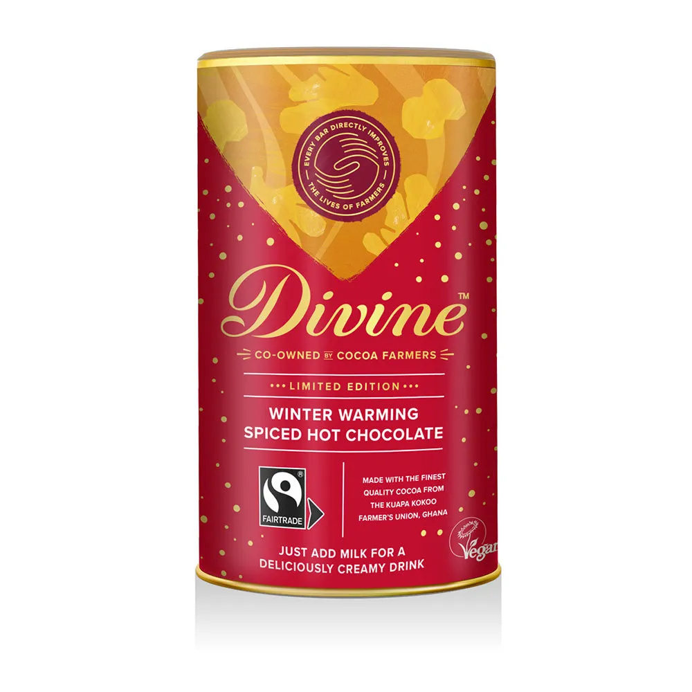 Divine Fairtrade Spiced Gingerbread Hot Chocolate 300g