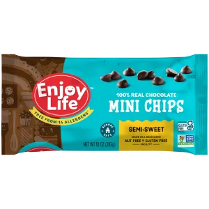 Enjoy Life Mini Semi-Sweet Chocolate Chips 283g