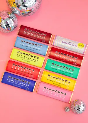 Hammond's Assorted Chocolate Bars - 10 Flavors