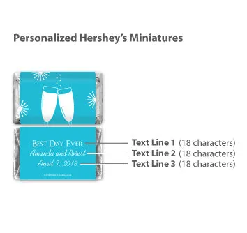 Hershey’s Assorted Miniatures Candy Favors - Personalized