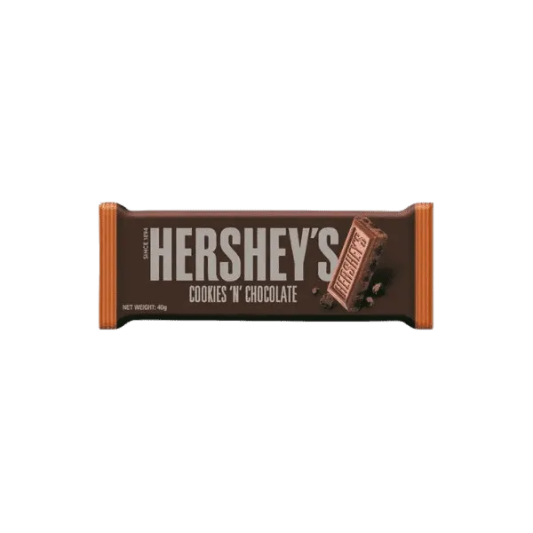 HERSHEYS COOKIES N CHOCOLATE 40G