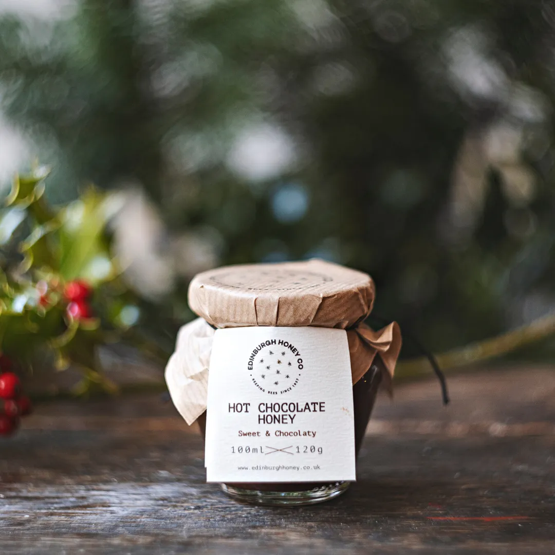 Hot Chocolate Infused Honey: 120g