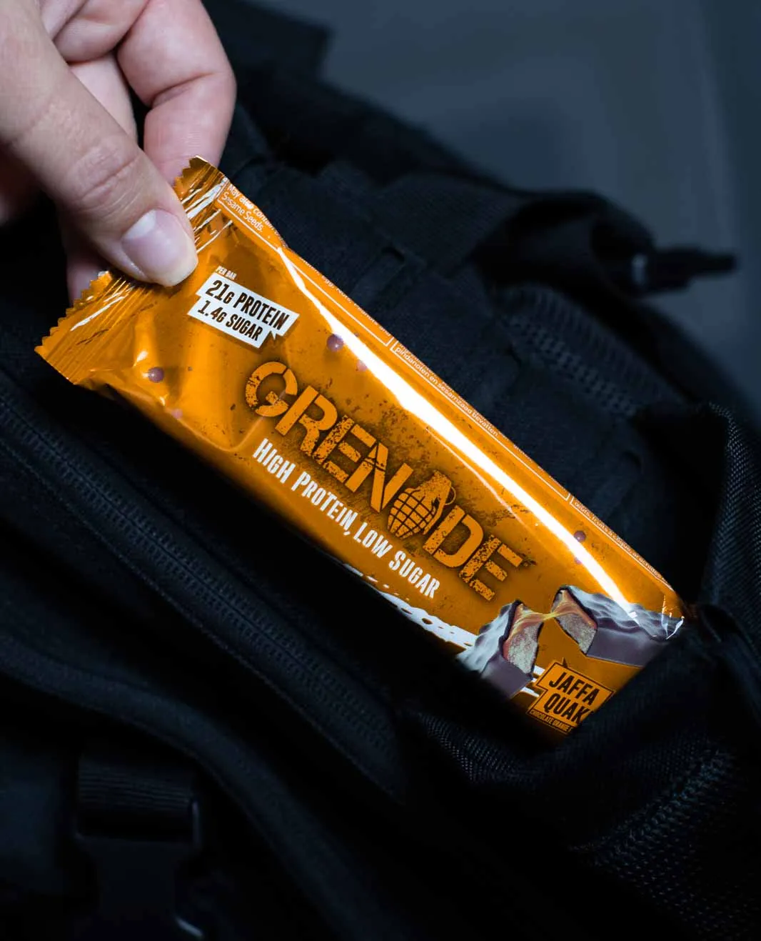 Jaffa Quake Protein Bar