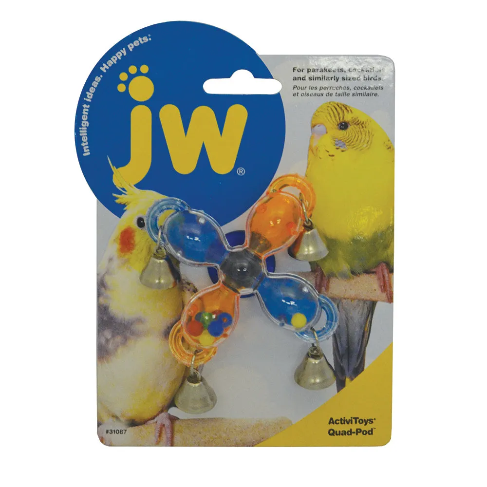 Jw Insight Quad Pod  Bird Toy