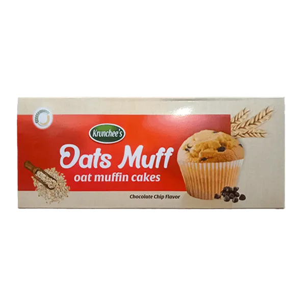 Krunchees Oat Chocolate Chip Muffin Cakes 100g