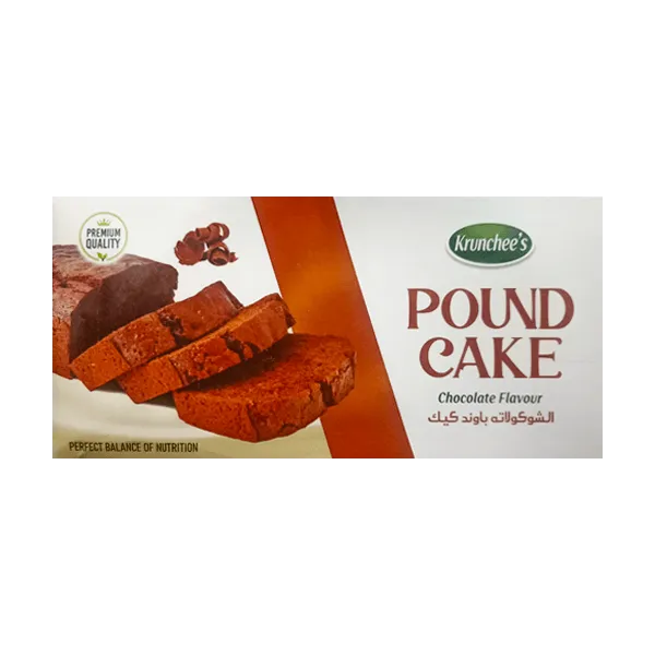 Krunchees Pound Cake Chocolate Flavour 225g