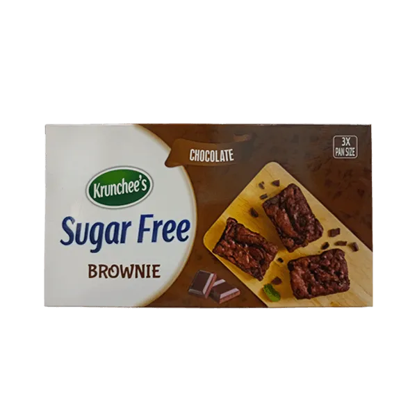 Krunchees Sugar Free Brownie Chocolate Flavour 100g