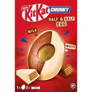 K't Kat Chunky White & Milk Giant Egg Chocolate 230g