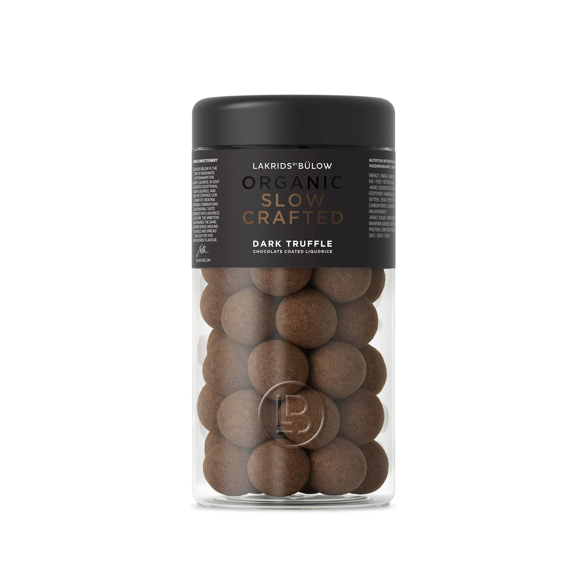 Lakrids by Bülow Organic Slow Crafted Dark Truffle Liquorice 265g