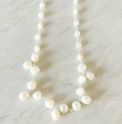 Leah Pearl Necklace