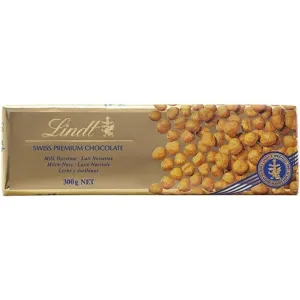 Lindt 300g Milk & Hazelnut Gold Chocolate Bar