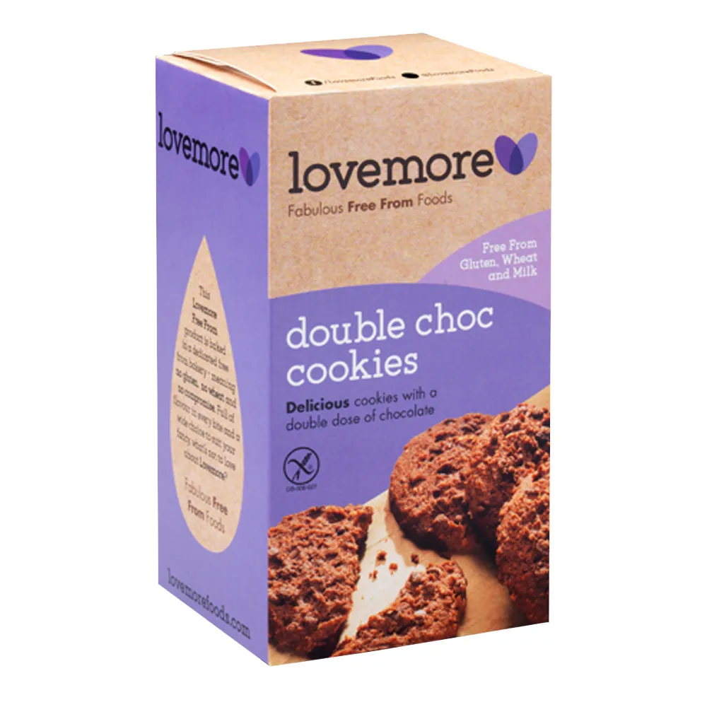 Lovemore Gluten-Free Double Chocolate Chip Cookies