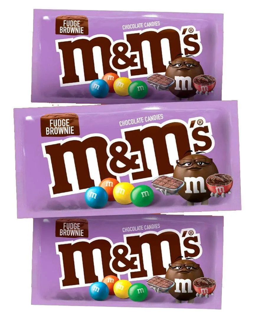 M&M’s Fudge Brownie 1.35 oz. Bags