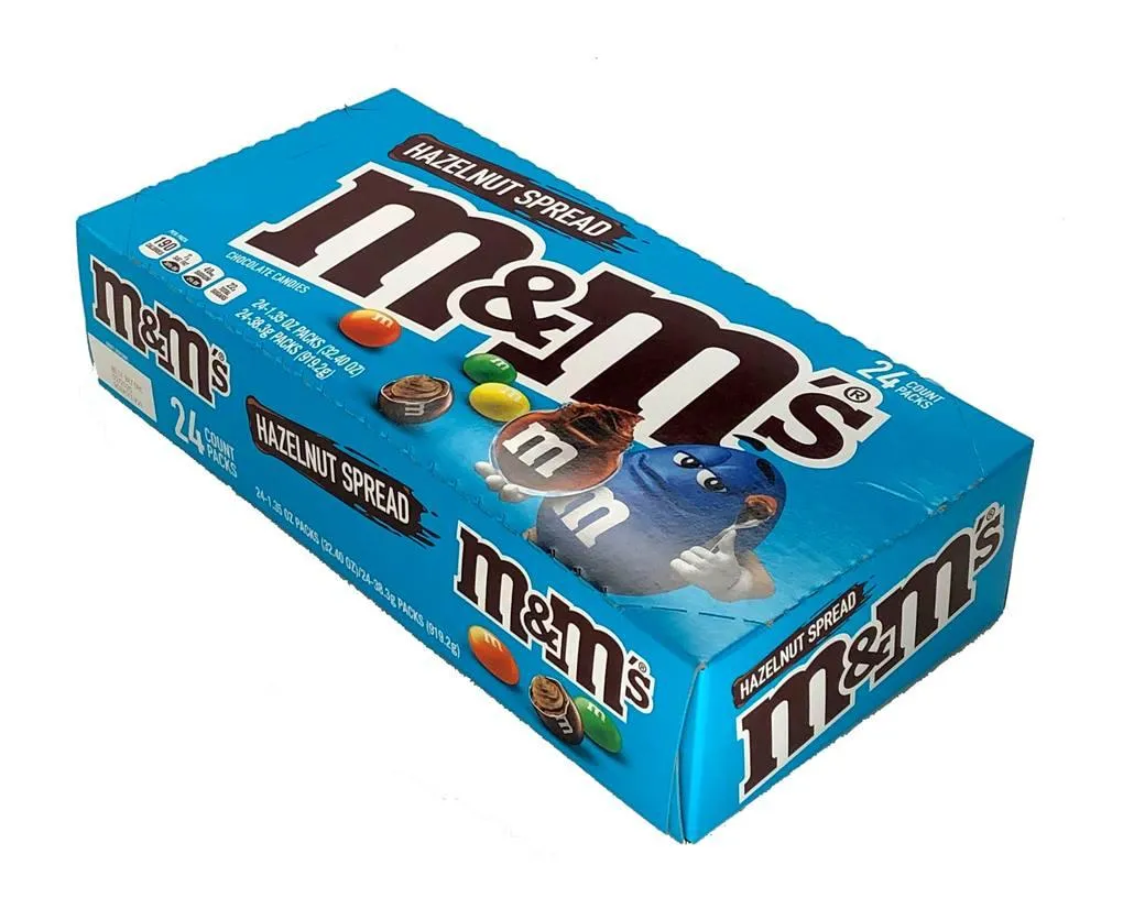 M&M's Hazelnut Spread Chocolate Candies Bags