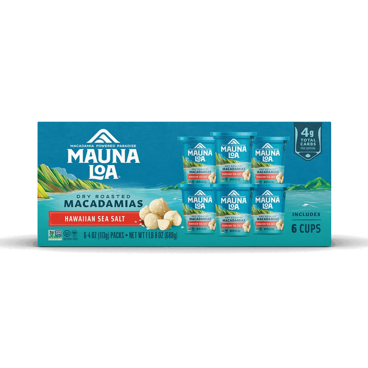 Mauna Loa 6-Pack Macadamias