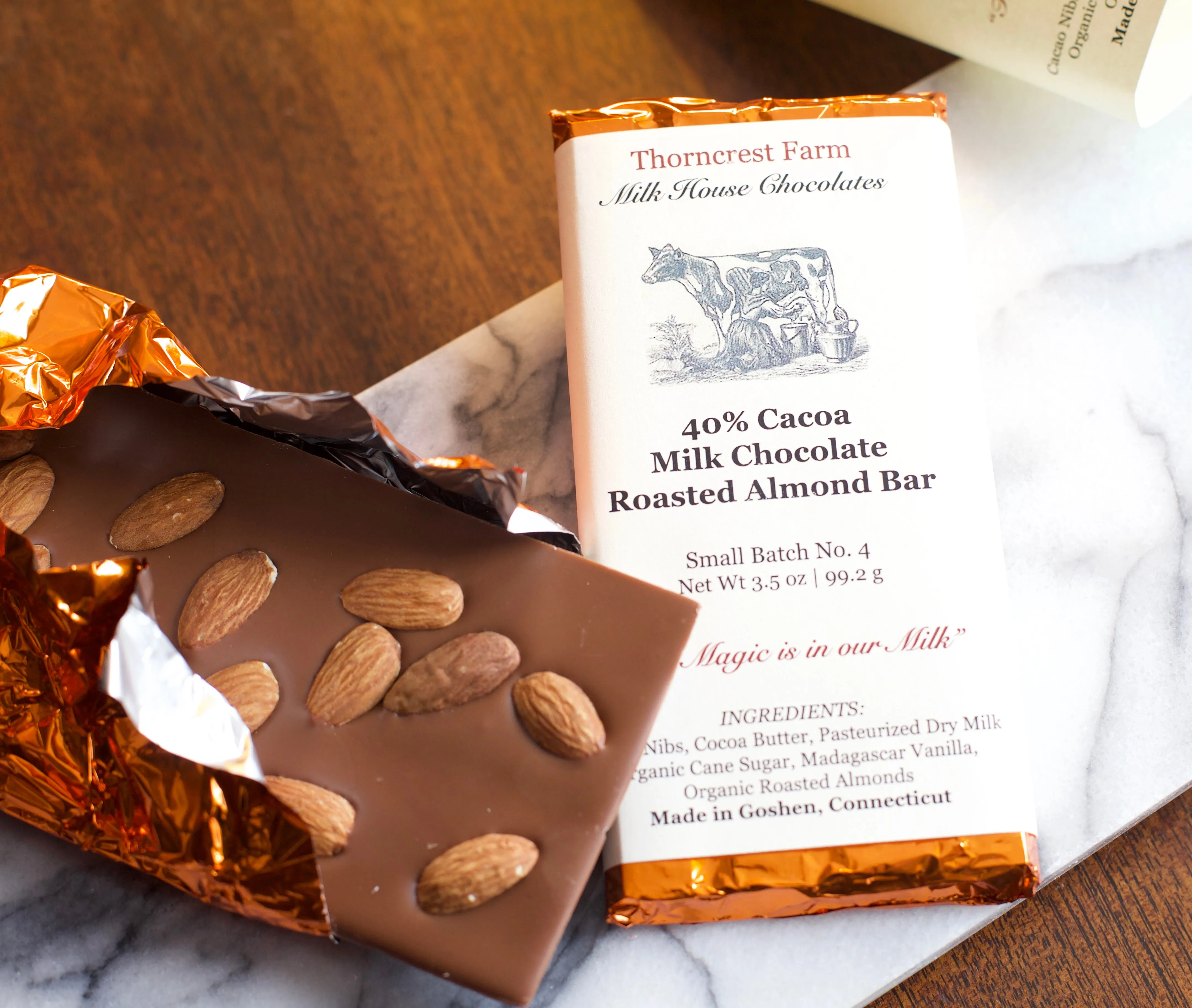 Milk Chocolate Roasted Almond Bar