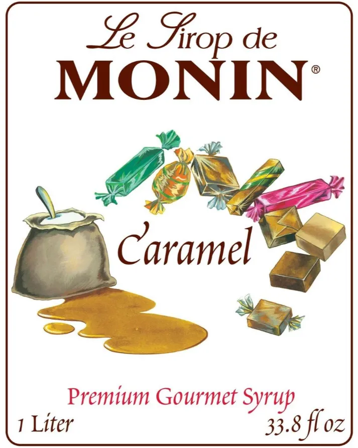 Monin • Caramel Syrup 1ltr