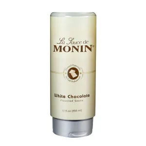 Monin White Chocolate Sauce, 12 oz.