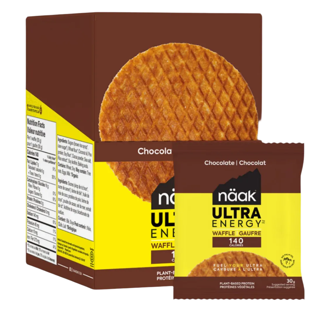 Näak - Ultra Energy Waffle - Chocolate