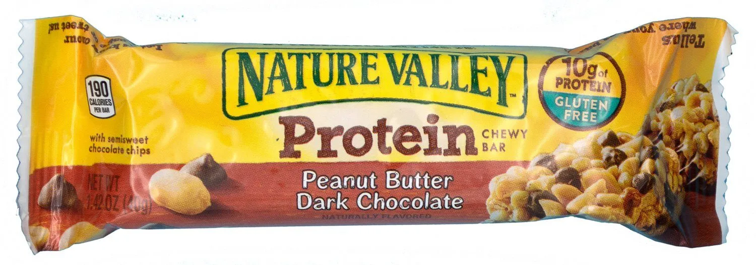 Nature Valley Peanut Butter Dark Chocolate Protein Chewy Bars, 1.42 Ounce