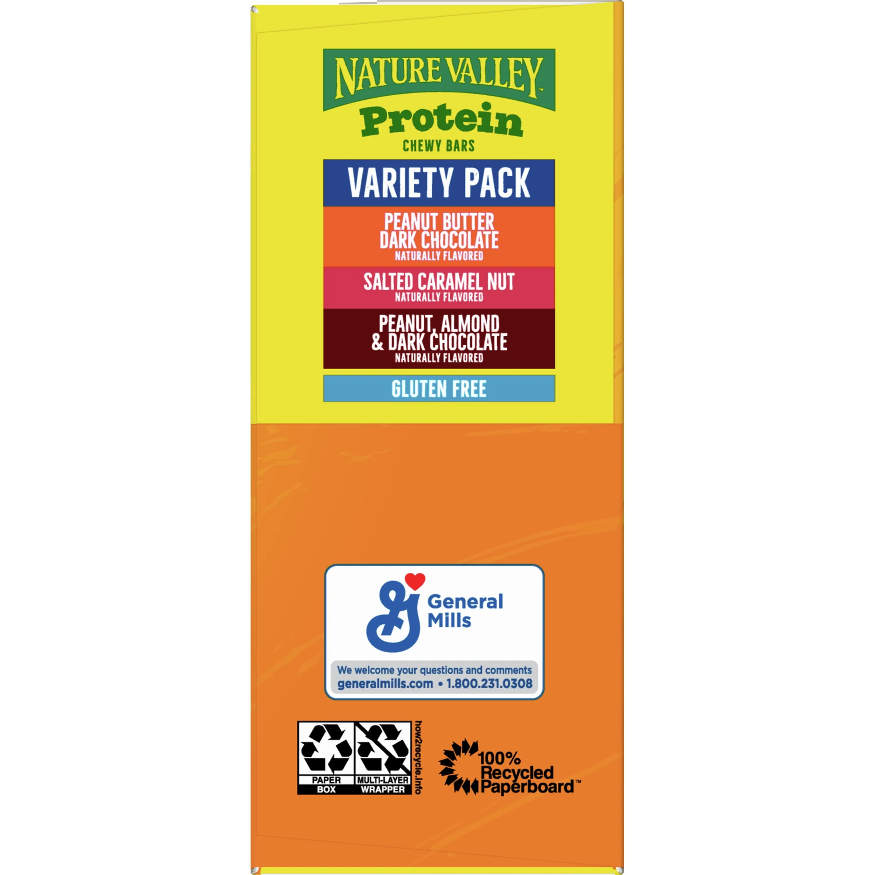 Nature Valley Protein Granola Bars, Snack Variety Pack, Chewy Bars, 15 ct, 21.3 OZ