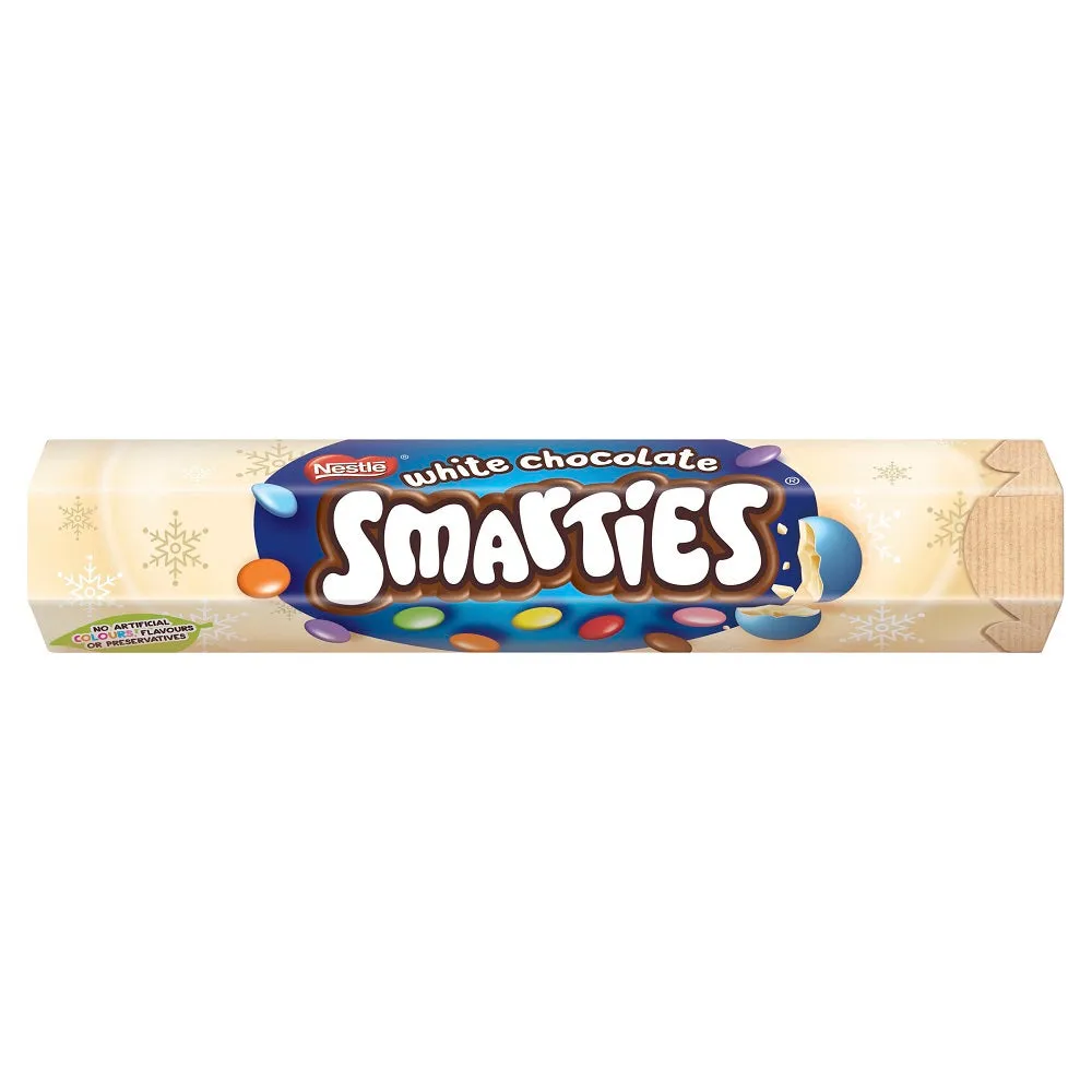 Nestle Smarties White Chocolate Giant Hexatube 120g