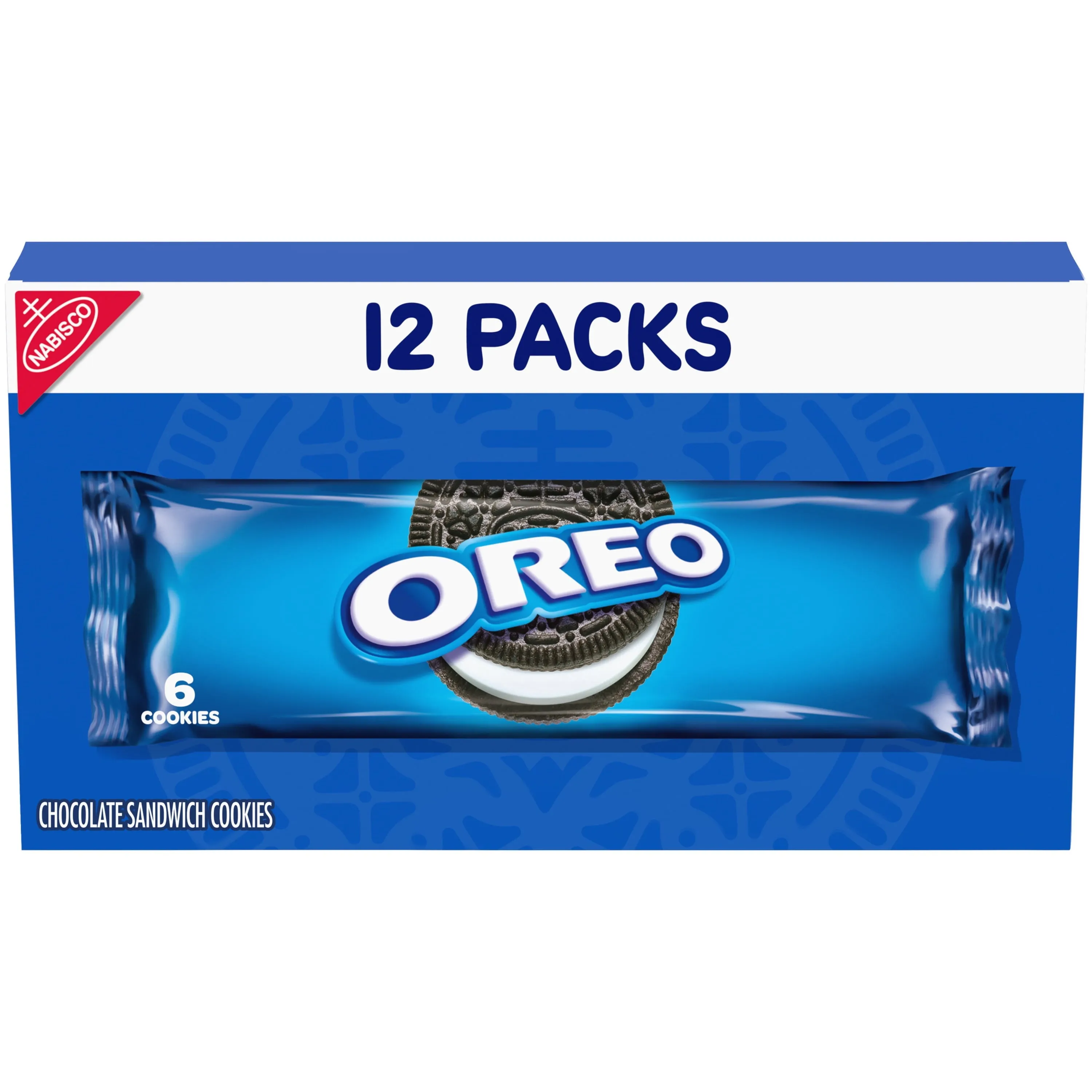 OREO Chocolate Sandwich Cookies, 12 Snack Packs