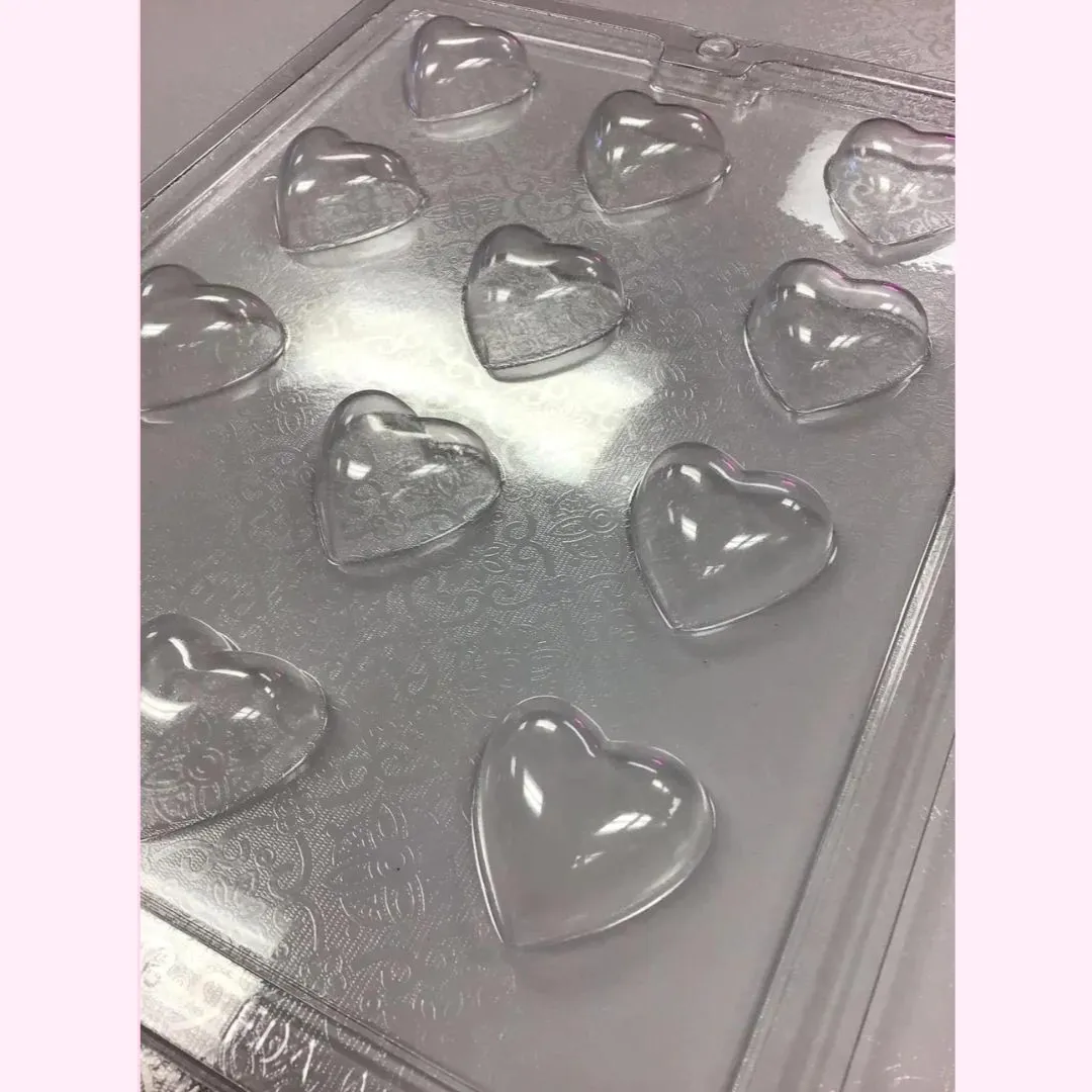 Smooth Heart Chocolate Mold